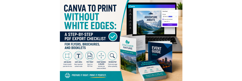 Canva to Print Without White Edges: PDF Export Checklist