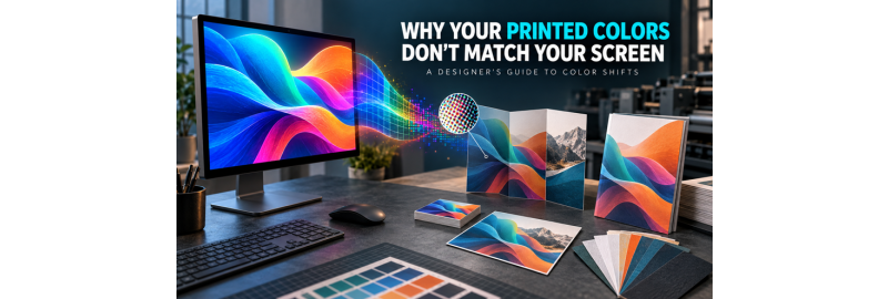 Why Your Printed Colors Don’t Match Your Screen: A Designer’s Guide to Color Shifts